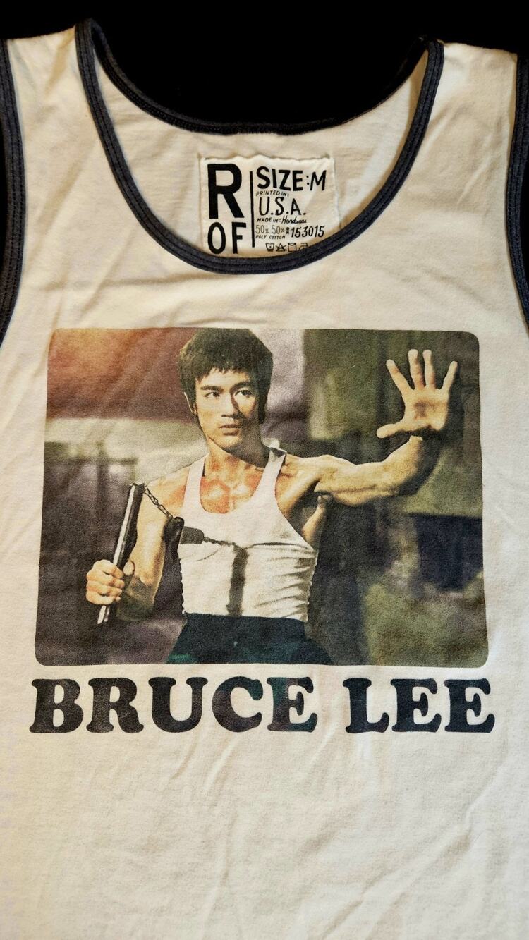 BRUCE LEE Roots Of Fight Tank Top shirt Medium